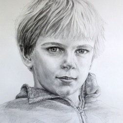 Pencil drawing by Marina Elphick